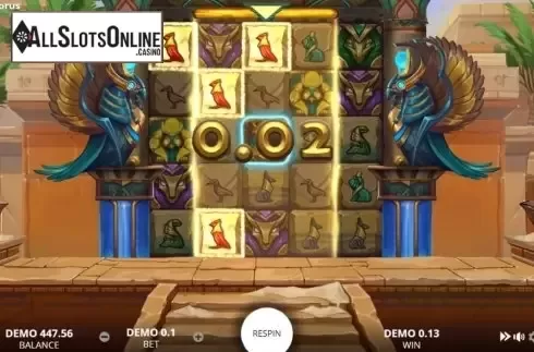 Win Screen 2. Rise Of Horus from Evoplay Entertainment