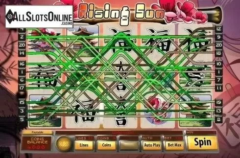 Screen3. Rising Sun from Genii