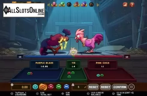 Battle screen