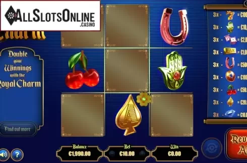 Game Screen 2. Royal Charm Scratch from Pariplay