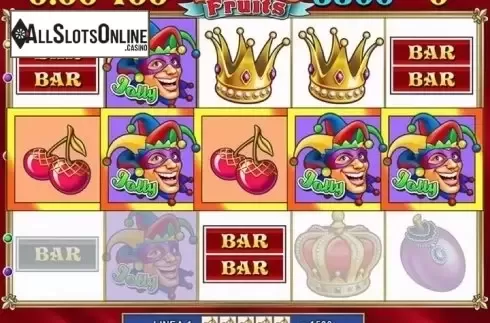 Reel Screen. Royal Fruits from Octavian Gaming