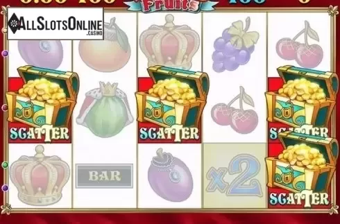 Reel Screen. Royal Fruits from Octavian Gaming