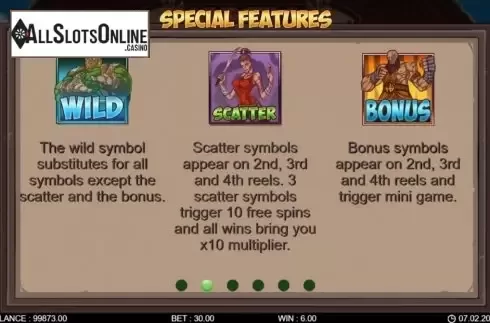 Feature screen 1. Runewars from 7mojos