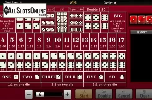 Reels screen. Sicbo (Inbet Games) from InBet Games