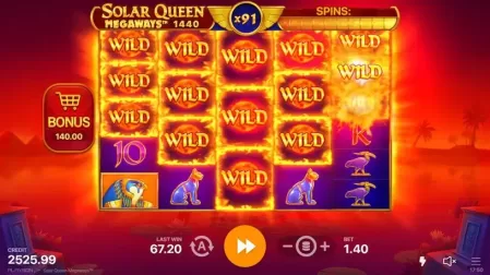 Solar Queen Megaways slot screenshot 6