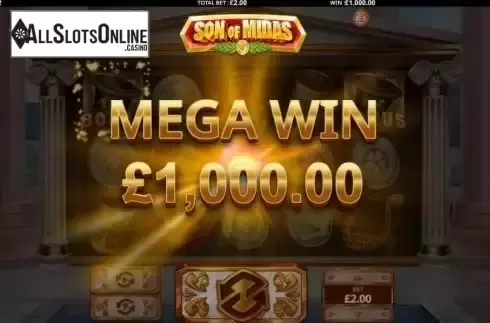 Mega Win Screen