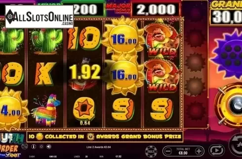 Win Screen 2. South of the Border from Ainsworth