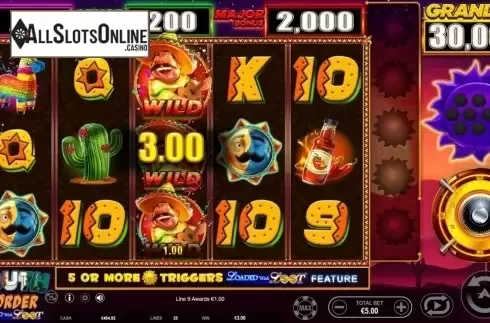 Win Screen 4. South of the Border from Ainsworth