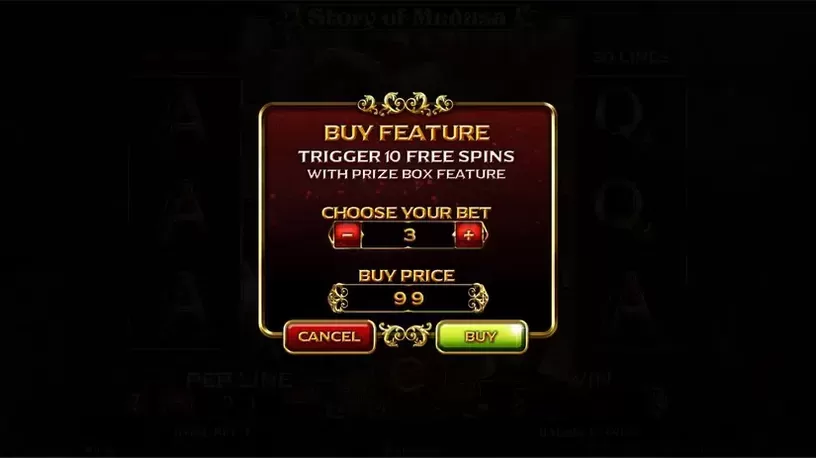 Story Of Medusa slot screenshot 4
