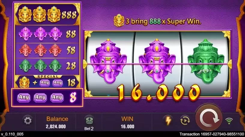 Super Rich slot screenshot 2