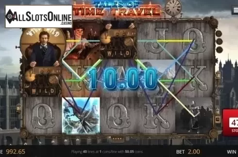 Win Screen 3. Tales of Time Travel from Genii