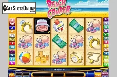 Screen3. The Beach Comber from Lightning Box