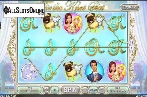 Win screen. Tie the Knot from GECO Gaming