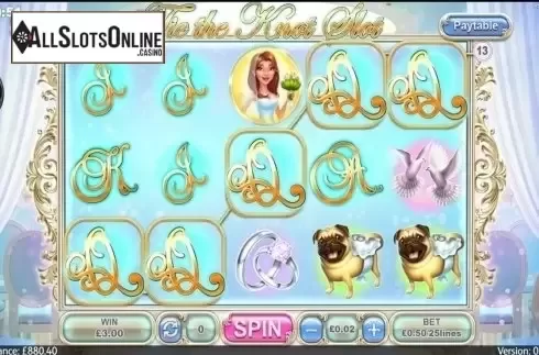 5 of a kind win screen. Tie the Knot from GECO Gaming