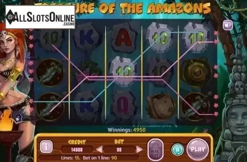 Game workflow . Treasure Of The Amazons from X Line
