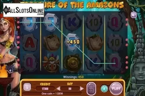 Game workflow 4. Treasure Of The Amazons from X Line