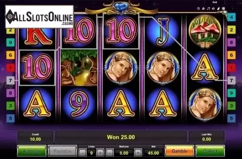 Win screen 2. Unicorn Magic from Novomatic