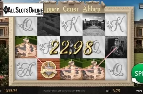 Win Screen 1. Upper Crust Abbey from Genii