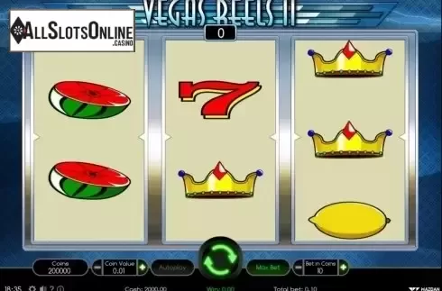 Screen8. Vegas Reels II from Wazdan