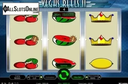 Screen9. Vegas Reels II from Wazdan