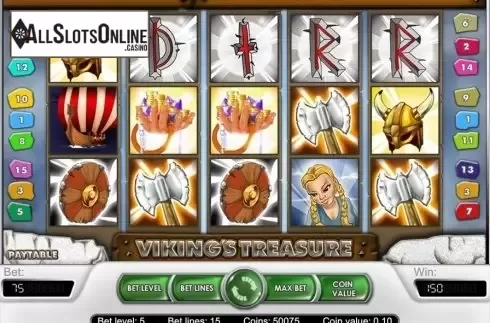 Screen3. Vikings Treasure from NetEnt