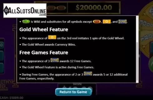 Paytable 4