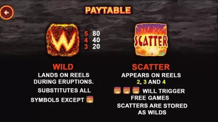 Wild Lava slot screenshot 6