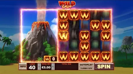 Wild Lava slot screenshot 5