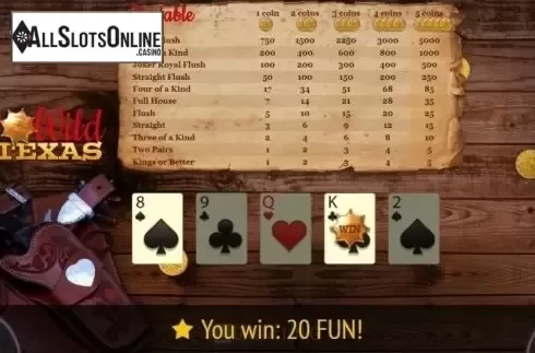 Gamble. Wild Texas from BGAMING