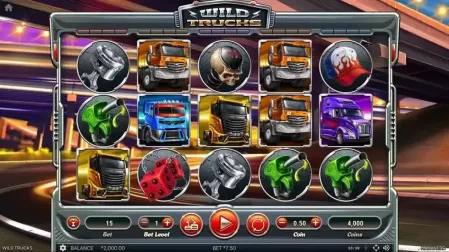 Wild Trucks slot screenshot 1