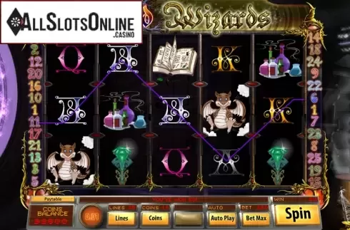 Win Screen. Wild Wizards (Saucify) from Saucify