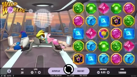 Wild Worlds slot screenshot 1