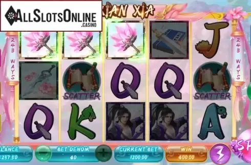 Win Screen 3. Xian Xia from Triple Profits Games