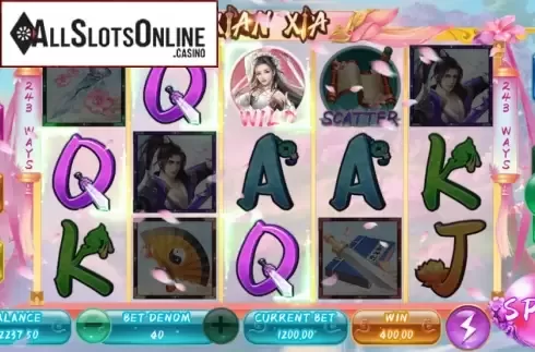 Win Screen 4. Xian Xia from Triple Profits Games