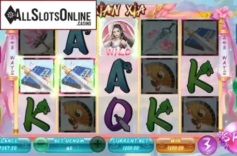 Win Screen 2. Xian Xia from Triple Profits Games