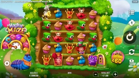 Adventures Beyond Wonderland Magical Maze slot screenshot 1