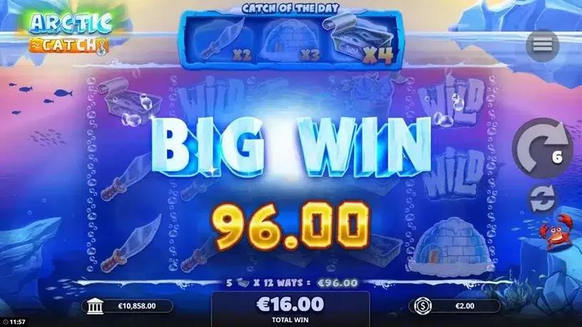 Arctic Catch slot screenshot 5