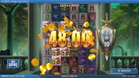 Avalon Gold slot screenshot 8