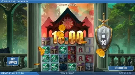 Avalon Gold slot screenshot 6