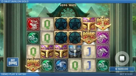 Avalon Gold slot screenshot 5