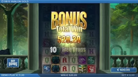 Avalon Gold slot screenshot 9