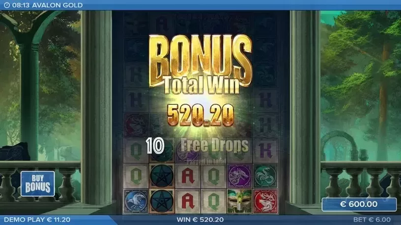 Avalon Gold slot screenshot 9
