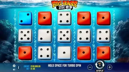 Big Bass Dice slot screenshot 1