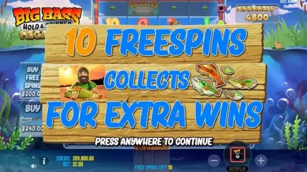 Big Bass Hold & Spin Megaways slot screenshot 3