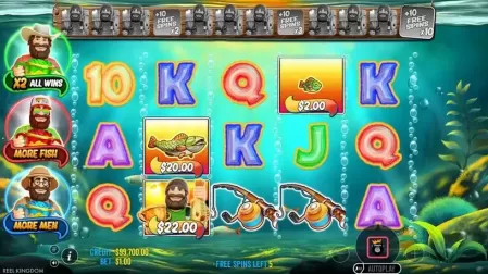 Big Bass Trophy Fishing slot screenshot 4
