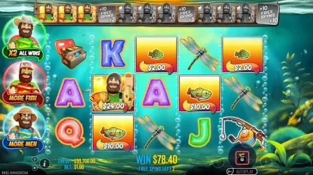 Big Bass Trophy Fishing slot screenshot 5