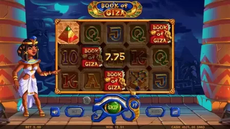 Book of Giza slot screenshot 2