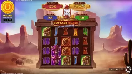 Buffalo Blaze: Wild Wealth slot screenshot 1