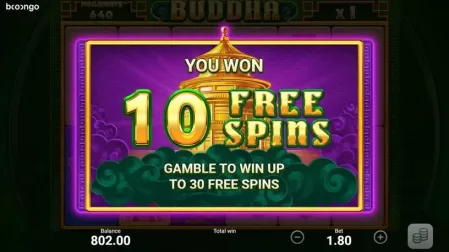 Buddha Megaways slot screenshot 5