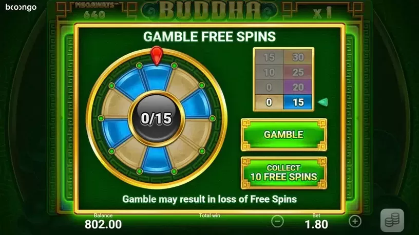 Buddha Megaways slot screenshot 6